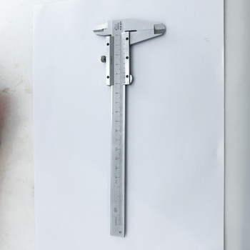 Vernier tolómérő, ipari kategóriás, egyértelmű mérés, 0–150 mm tartomány, 0,02 mm felbontás