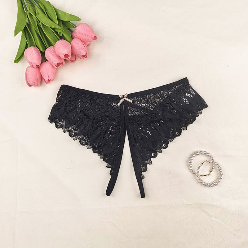 Plus dydžio moterų tanga, kvėpuojantis nailonas, žemas liemuo, intarpas iš spandekso