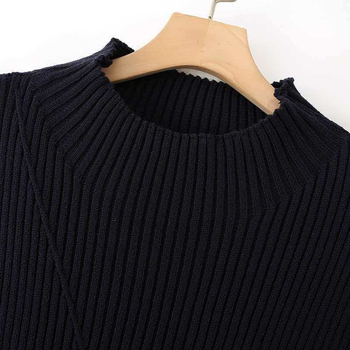 Elegantan pleteni prsluk, uski kroj, kratka duljina, poluvošći ovratnik, uredski stil