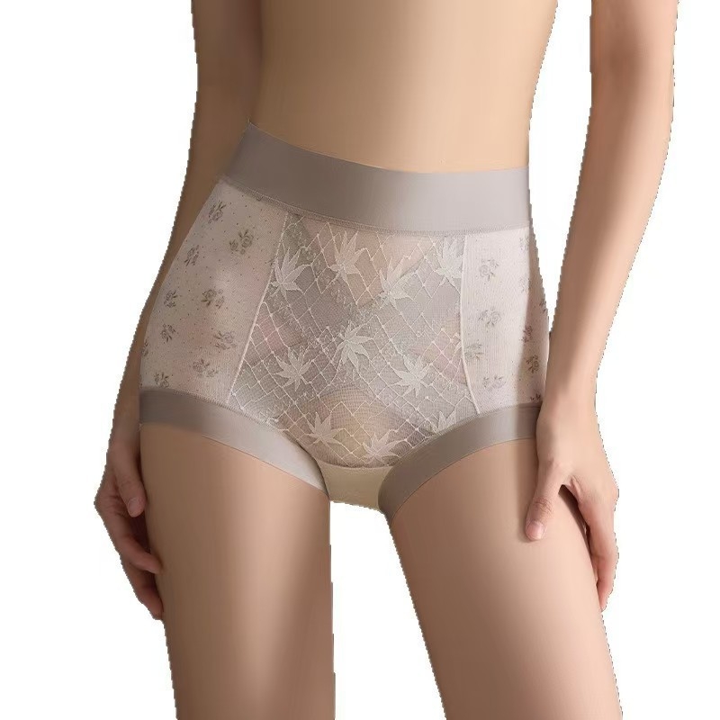 Lyocell női boxer-briefs, magas derék, emelő hatás, lélegző, gyorsan száradó