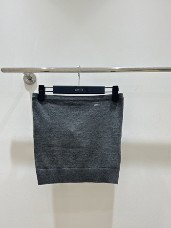 Kötött váll nélküli camisole – nyugati stílus, laza szabás, gyapjú 95%+, termékkód N99