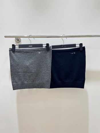 Kötött váll nélküli camisole – nyugati stílus, laza szabás, gyapjú 95%+, termékkód N99