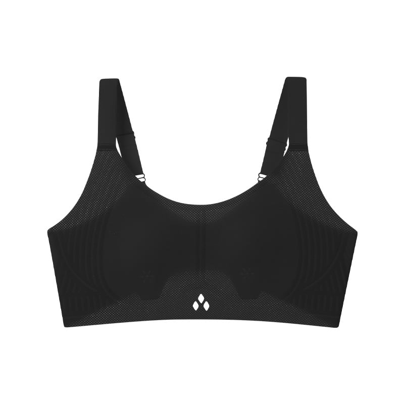 Ledų šilko liemenėlė su kiškių ausų formos kaušeliais, ploni formuoti kašai, fiksuotos dvigubos petnešos, užpakalinė keturių eilių sagtis, kvėpuojanti ir nematoma