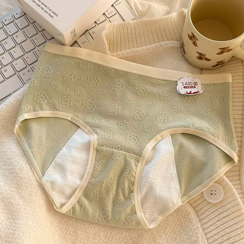 Menstruációs fehérnemű pamutból, szivárgásmentes, középmagas derekú, gát-bélés 100% pamut, fő anyag 95% pamut