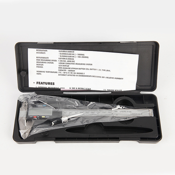 Jiutong Tools Skaitmeninis vernier kaliperis su LCD ekranu, matavimo diapazonas 0-150/200/300 mm