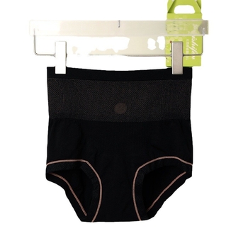 Nylon seamless női magas derekú formázó alsónemű, csípőemeléssel és légáteresztő kényelemmel