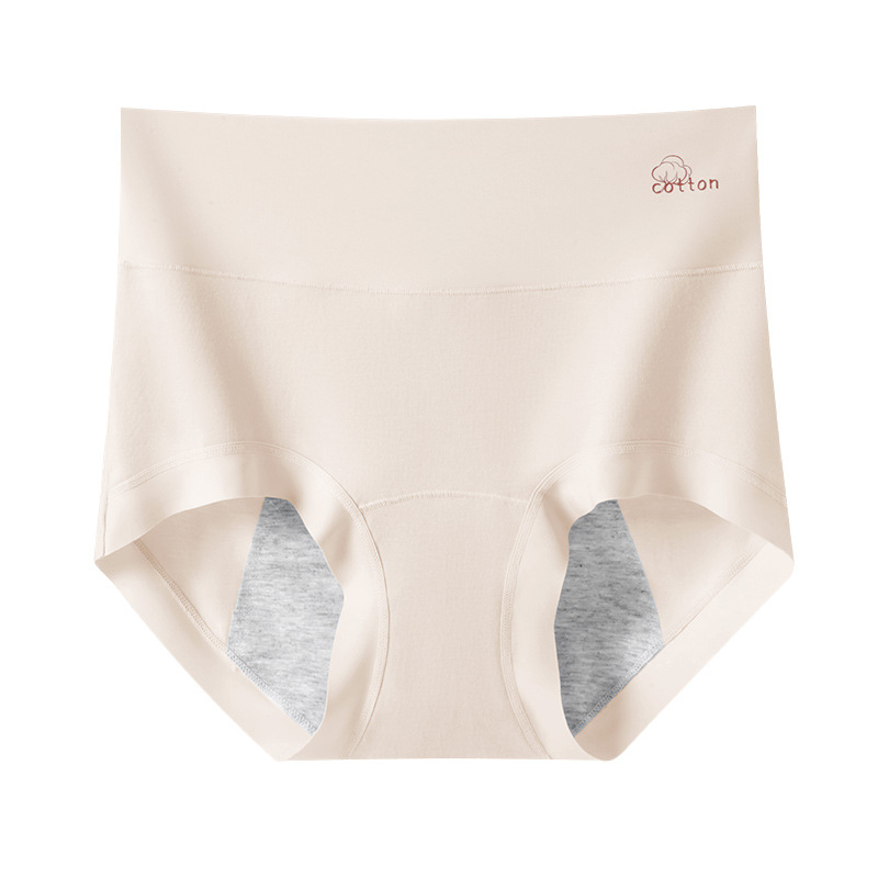 Pamut menstruációs fehérnemű, magas derék, szivárgásmentes, lélegző, antibakteriális