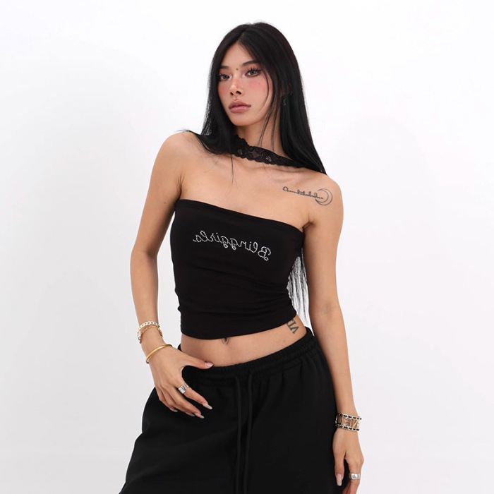 Kamisol felső levehető vállpántokkal, A‑alakú szabás, 2025 tavaszi kiadás, anyag: más, stílus: királyi nővér stílus