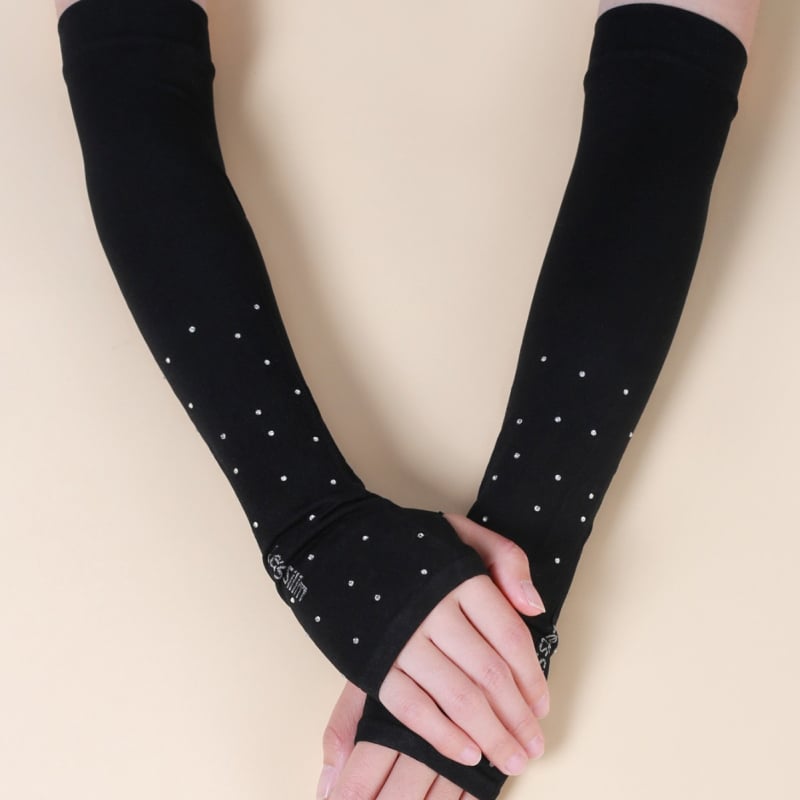 Дамски UV защитни ръкави, полиестерно-памучна смес (полиестер 31–50%, памук 21–30%), UV защита, лято за шофиране и колоездене, Mohannan