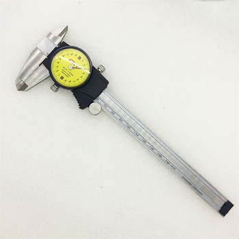 CNT tolómérő dial kijelzővel, rozsdamentes acél, 0-150 mm