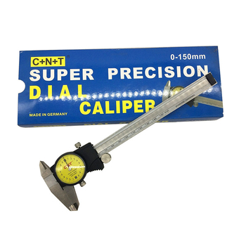 CNT tolómérő dial kijelzővel, rozsdamentes acél, 0-150 mm