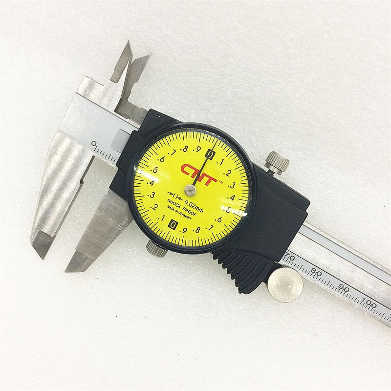 CNT tolómérő dial kijelzővel, rozsdamentes acél, 0-150 mm