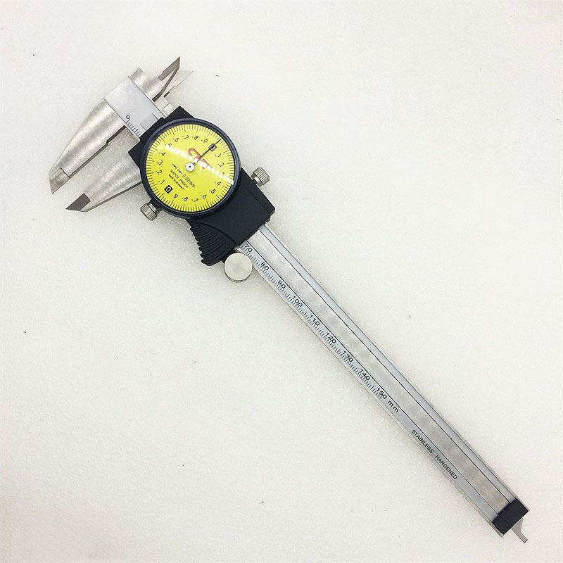 CNT tolómérő dial kijelzővel, rozsdamentes acél, 0-150 mm