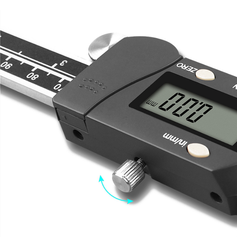 Victor VC5150 серия електронен дигитален штангенциркул, неръждаема стомана, резолюция 0.01 мм / 0.0005 инча, повторяемост 0.01 мм, обхвати 0-150 мм/6 инча; 0-200 мм/8 инча; 0-300 мм/12 инча