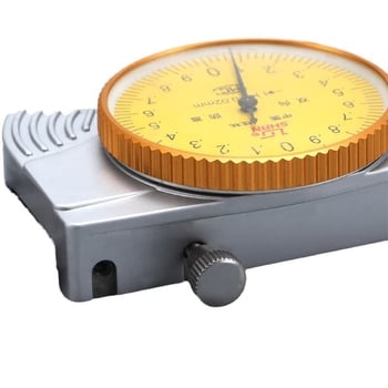 Штангенциркул с верньор и часовник, неръждаема стомана, обхват 0-150