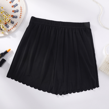 Pantaloni de siguranță Ice Silk pentru femei, talie înaltă, țesătură rib, poliester