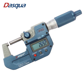 Da Shike цифров водоустойчив външен микрометър-калипер с точност 0.001 мм