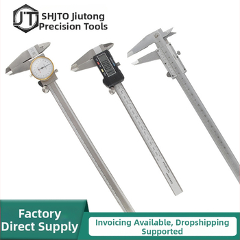 Jiutong Tools skaitmeninis kalipras su LCD ekranu, diapazonas 0-150/200/300 mm