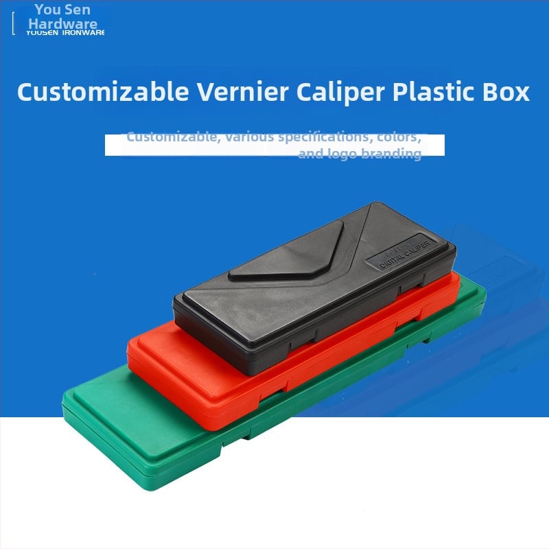 V tipo vernier matavimo įrankių dėžutė XF-02, ABS plastikas, pakuotė: dėžutė, skirta įrankių priedų pakavimui