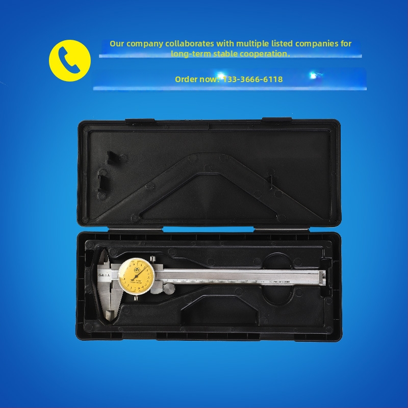 Krabica pre posuvné meradlo typu V, XF-02, ABS plast, balenie do krabice, určené na balenie príslušenstva pre hardware