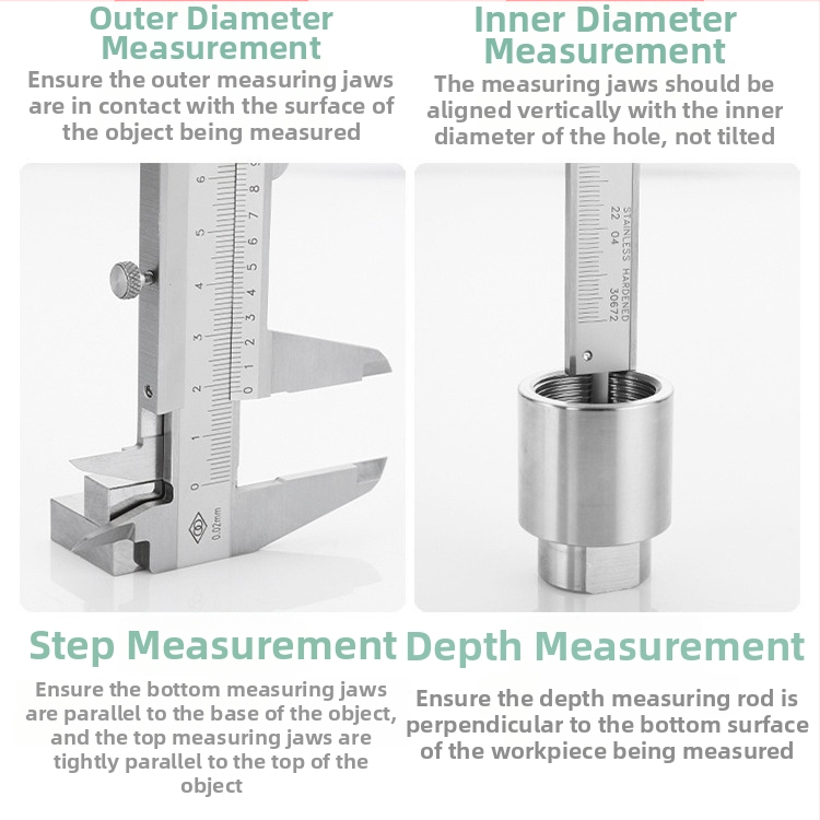 Caliper Vernier cu afișaj digital și riglă de marcaj, interval 0–150/200/300 mm, Haodao