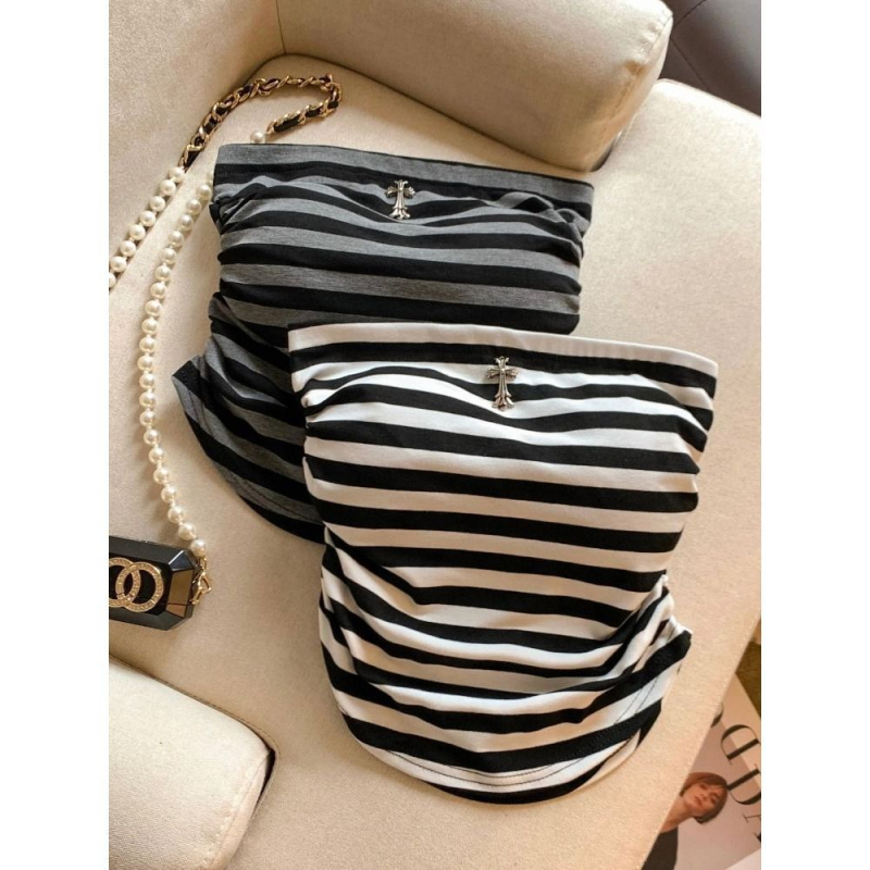 Csőtop váll nélküli, karcsú szabás, rövid fazon, poliészter anyag (90–95% poliészter)