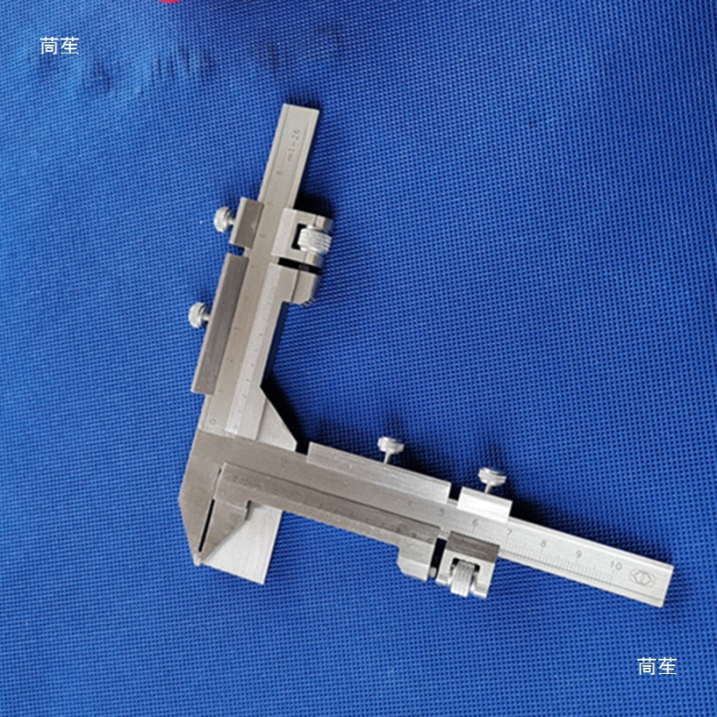 Калипер за дебелина на зъбно колело с верниер