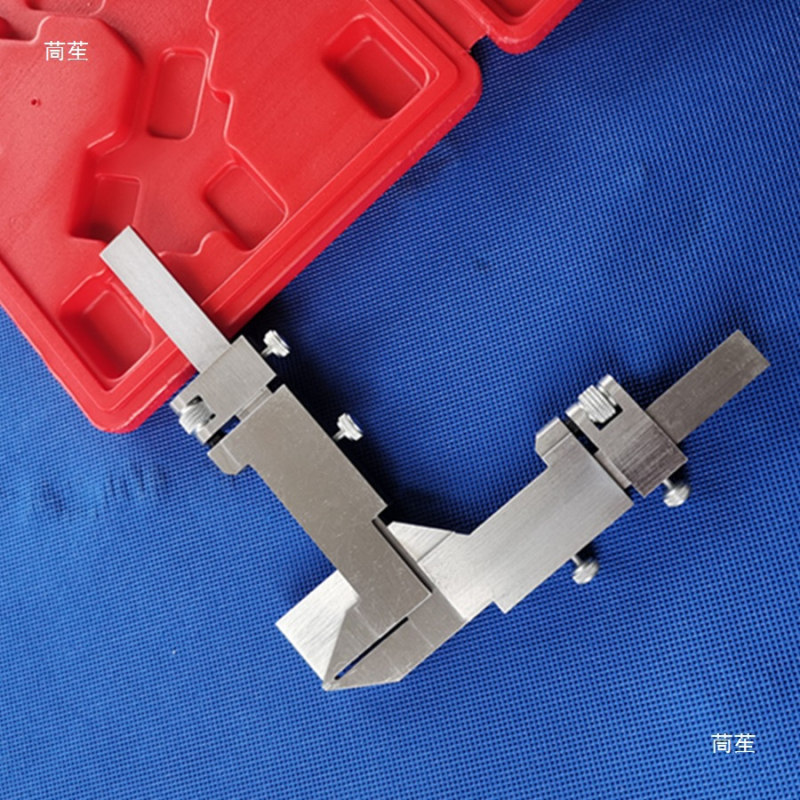 Калипер за дебелина на зъбно колело с верниер