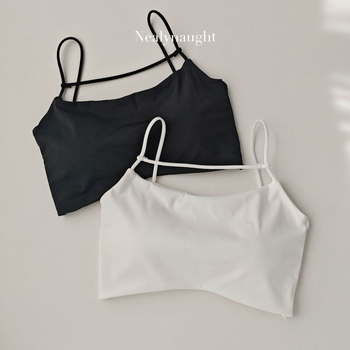 Bustier/top Ice Silk din nylon, respirabil, bandeau fără cusături, cupă completă cu formă medie, cupă dintr-o singură bucată, spate frumos