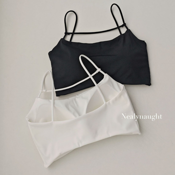 Bustier/top Ice Silk din nylon, respirabil, bandeau fără cusături, cupă completă cu formă medie, cupă dintr-o singură bucată, spate frumos