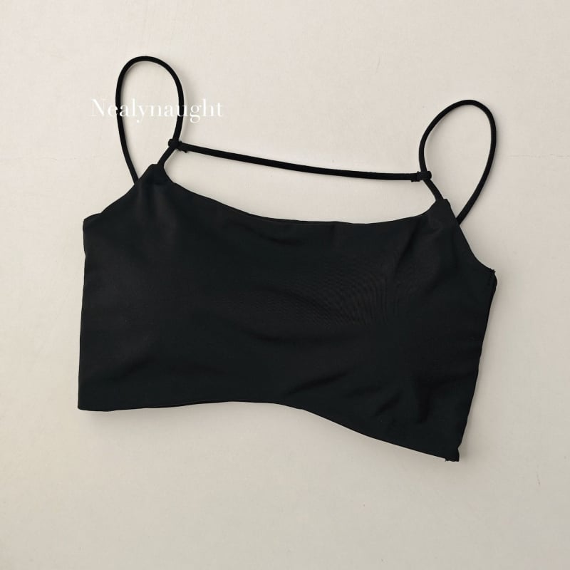 Bustier/top Ice Silk din nylon, respirabil, bandeau fără cusături, cupă completă cu formă medie, cupă dintr-o singură bucată, spate frumos