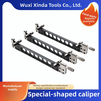 Yunda špeciálne tvarované mechanické posuvné meradlo pre vnútorný a vonkajší priemer a hĺbku, vysoká presnosť