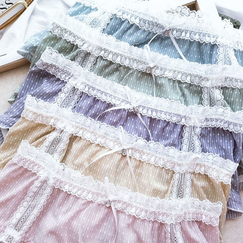 Noćne menstrualne gaćice s zaštitom od bočnog propuštanja, Ice Silk materijal, glavni materijal 90% najlon, podstava 100% najlon, srednji struk, jednobojne, za mlade žene