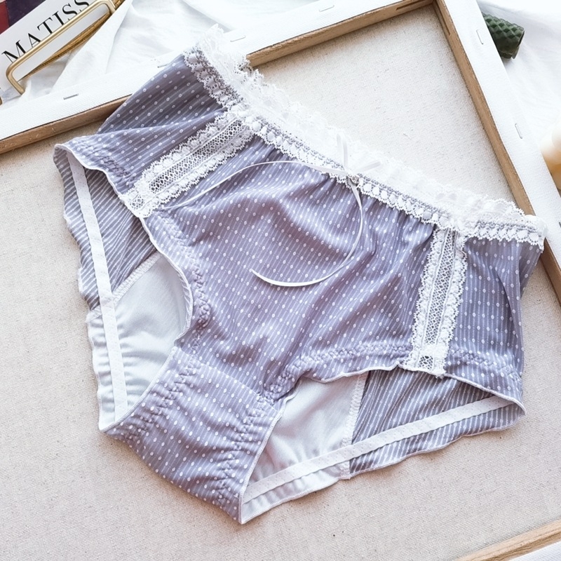 Noćne menstrualne gaćice s zaštitom od bočnog propuštanja, Ice Silk materijal, glavni materijal 90% najlon, podstava 100% najlon, srednji struk, jednobojne, za mlade žene