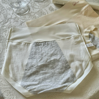 Gaćice s visokim strukom od pamuka za menstrualno razdoblje, udoban podržavanje trbuha, svakodnevne pamučne gaćice, zaštita od bočnog curenja