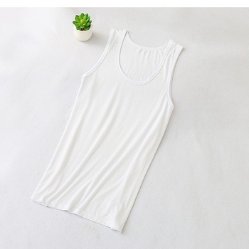Muški tank top od modalnog materijala, tanak i elastičan, ležerni stil, 95% modal, 2025