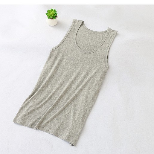 Muški tank top od modalnog materijala, tanak i elastičan, ležerni stil, 95% modal, 2025