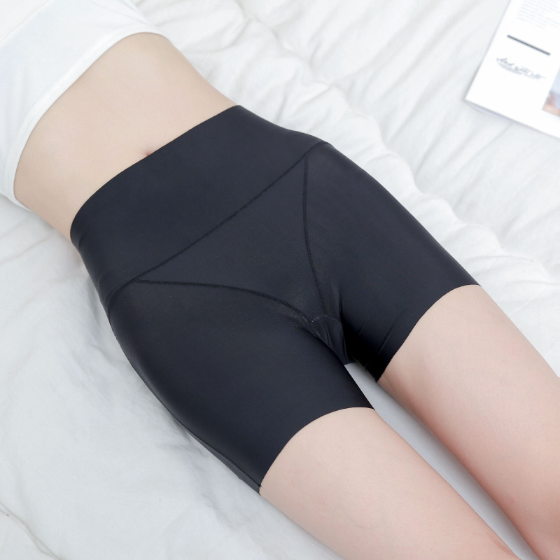 2022 nova ženska leggings visoke talije za kontrolu trbuha, Ice Silk materijal, zaštita od prozirnosti, ljetna duljina 3/4, plus veličina