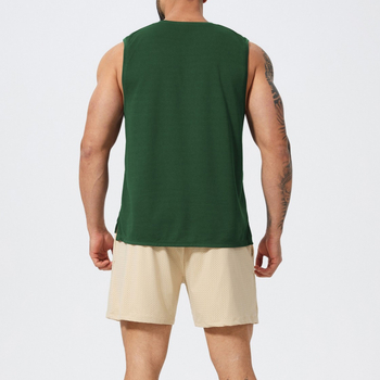 Amerikos stiliaus be rankovių sportinė liemenė, greitai džiūsta, drėgmės valdymas, unisex, poliesterio mišinys, skirta bėgimui, futbolui, badmintonui (pavasaris–vasara–ruduo)