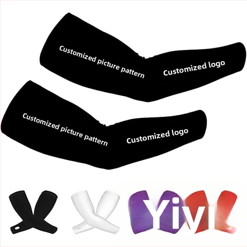 Унисекс летен ръкав за UV защита с плат от млечна коприна (Milk Silk) и полиестер, съдържание на основния материал >96%, лято 2024