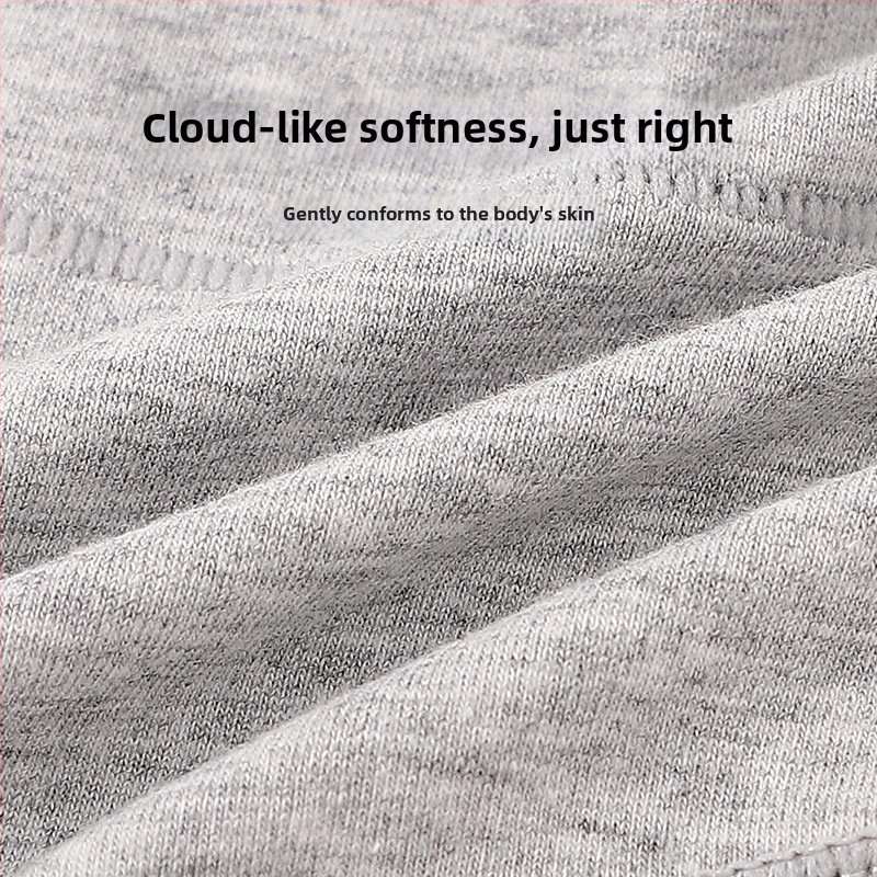 Chiloți menstrual din bumbac, patru straturi anti-scurgere, respirabili și absorbante extrem de bune, talie medie