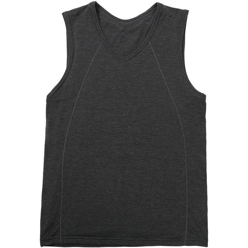 Termička vesta od 100% svile, tri sloja, debljina 201–250 g/m2, okrugli izrez, pulover stil