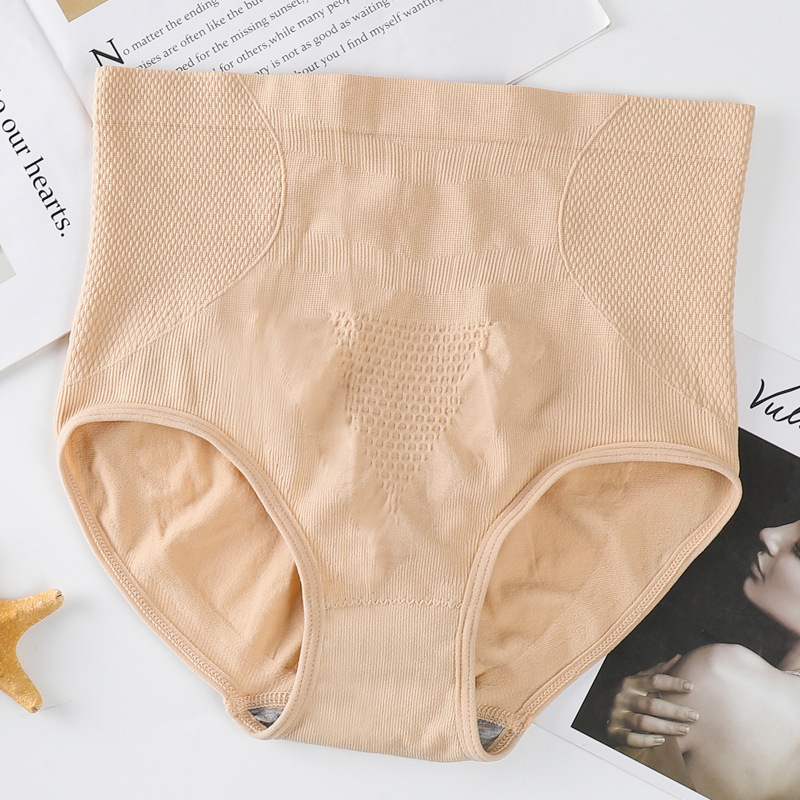 Γυναικείο shapewear χωρίς ραφές με ψηλή μέση – νάιλον/ελαστάν, ζακάρτ ύφανση, ανύψωση γοφών, διαμόρφωση κοιλιάς, ανύψωση γλουτών, επένδυση από βισκόζη