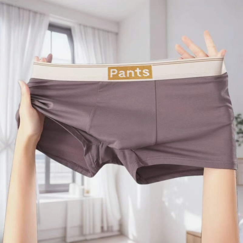 Muške prozračne poliester boxerice, srednji pojas, pleteni materijal, glavni materijal 90–95% poliester, podstava prepona 90–95% poliester, jednobojni uz natpis