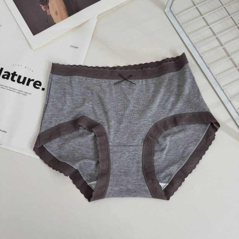 Γυναικείες εσώρουχες από ίνες Regenerated cellulose fiber, μεσαία μέση, πλεκτές, καβάλος 100% βαμβάκι