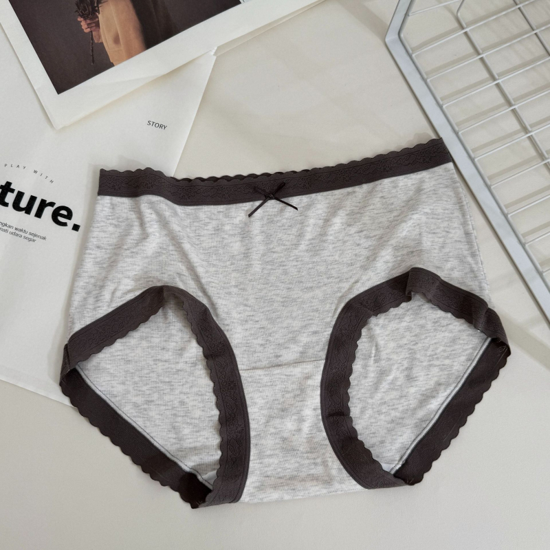 Γυναικείες εσώρουχες από ίνες Regenerated cellulose fiber, μεσαία μέση, πλεκτές, καβάλος 100% βαμβάκι