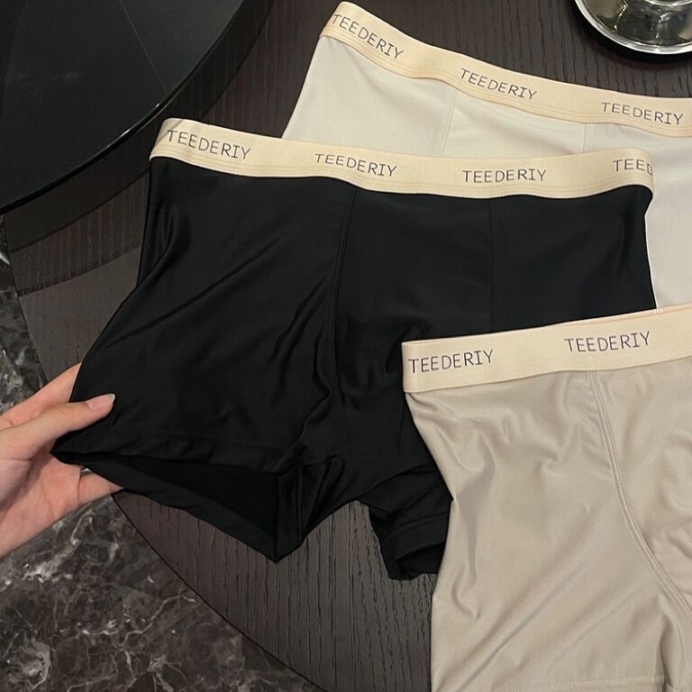 Ice Silk bešavne muške bokserice, tanke, udoban kroj, velike veličine, antibakterijske, prozračne, osvježavajuće