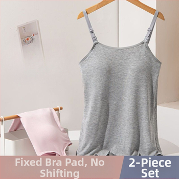 Imetamise top modaalist, emaduse ja imetamise jaoks, suvine kerge stiil, õlaääred, 3/4 varrukad