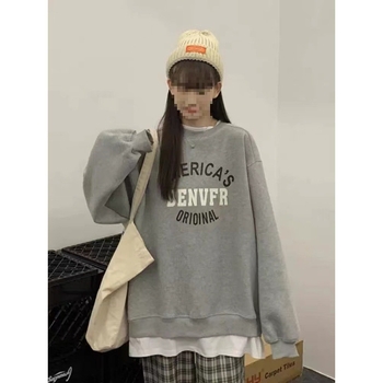 Пуловер за кърмене с качулка за есенно-зимния сезон, памук 95%+, отвор за кърмене отпред, кръгла янга, дълги ръкави, вътрешен флисов слой