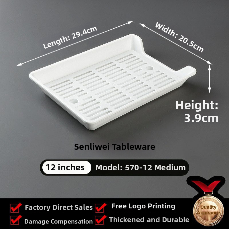 Melamin tanjur za ražnjiće, okrugli, promjer 17–17.9 cm, jednobojna glazirana površina, moderni minimalistički stil, za restorane